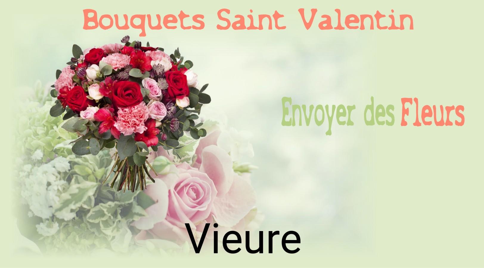 Roses de Saint-Valentin livrées à Vieure